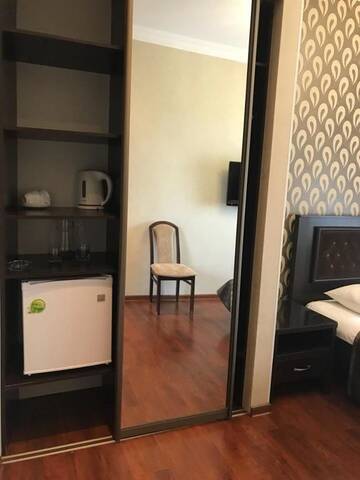 Фото номера Двухместный номер Делюкс с 1 кроватью и душем Гостиница Luxor г. Ессентуки 6